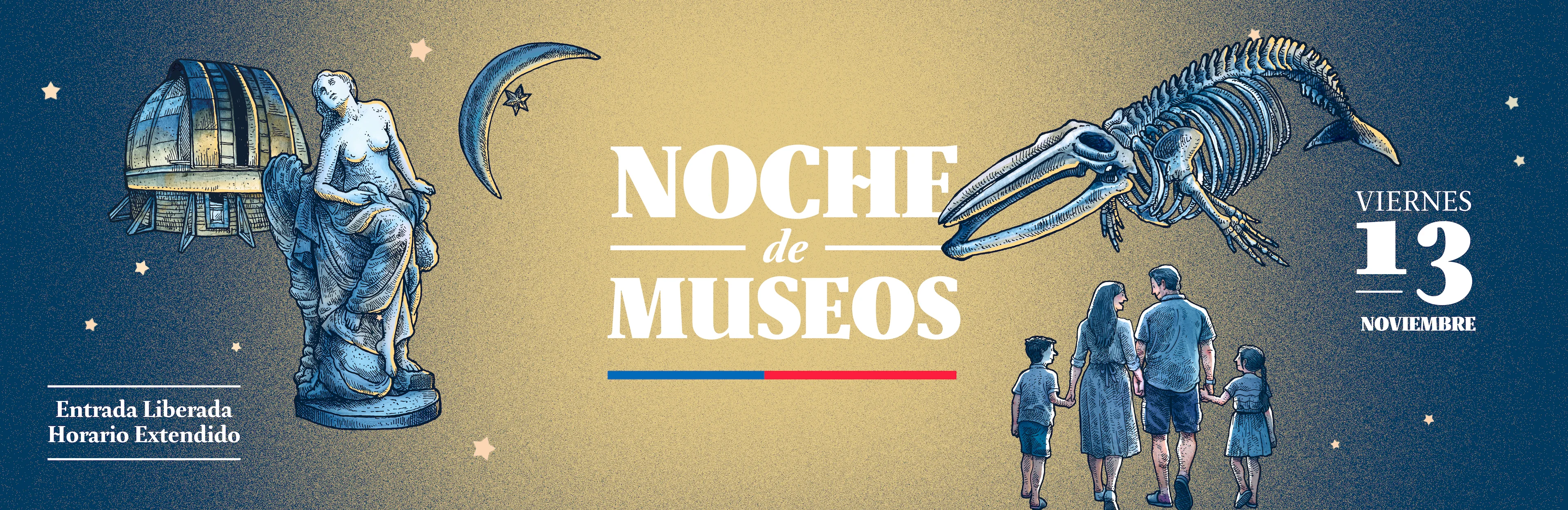 Noche de Museos: viernes 13 de noviembre, entrada liberada y horario extendido