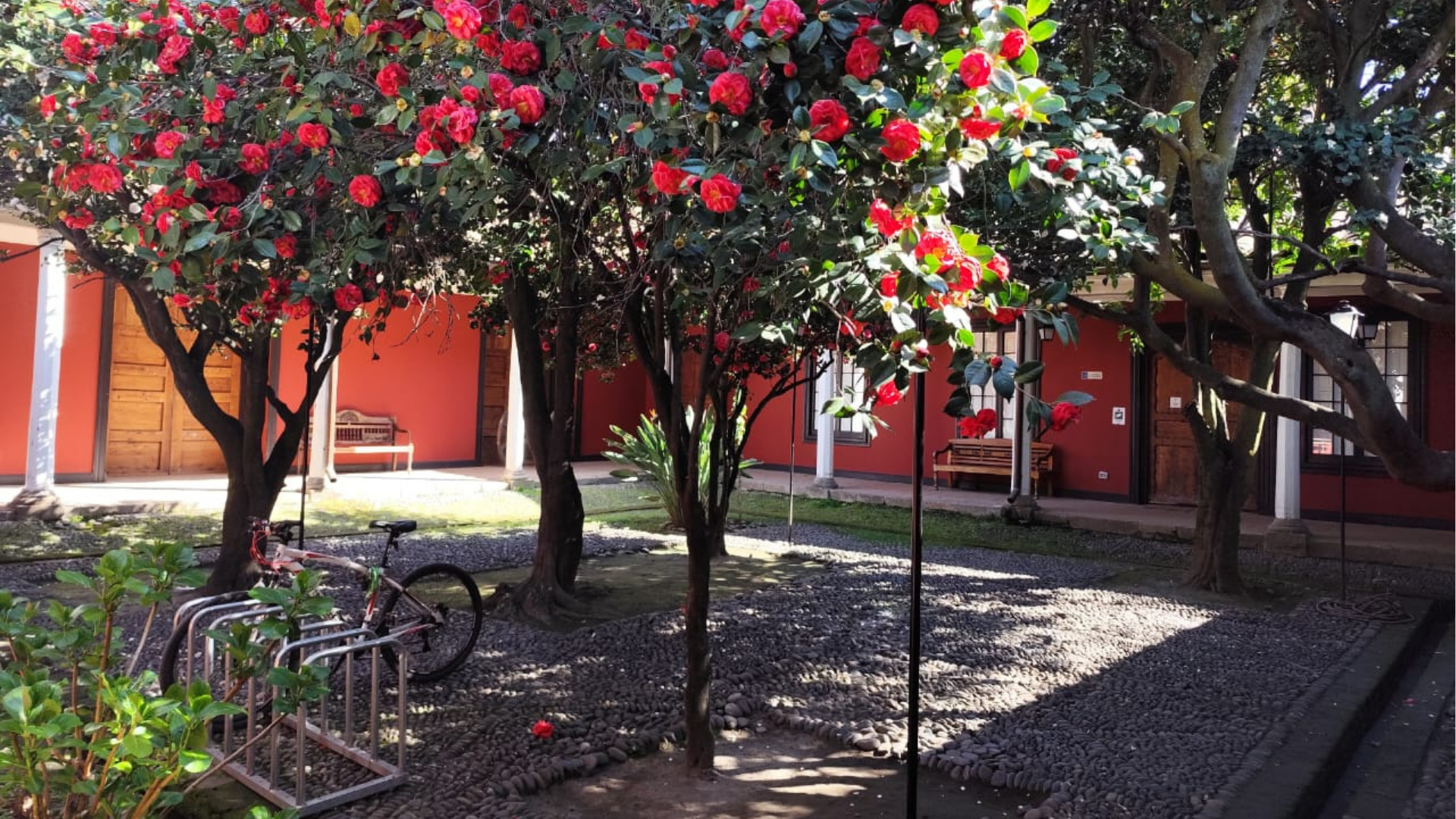 Patio Museo O´higginiano y de Bellas Artes de Talca
