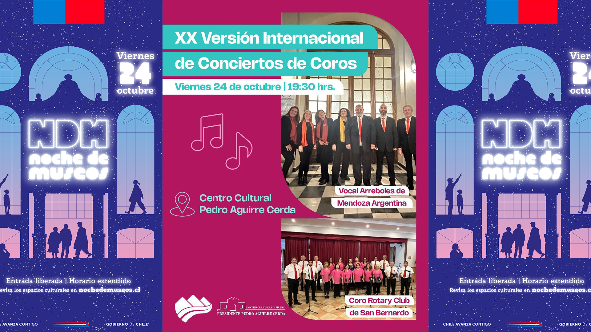 NOCHE DE LOS MUSEO EN CCPAC