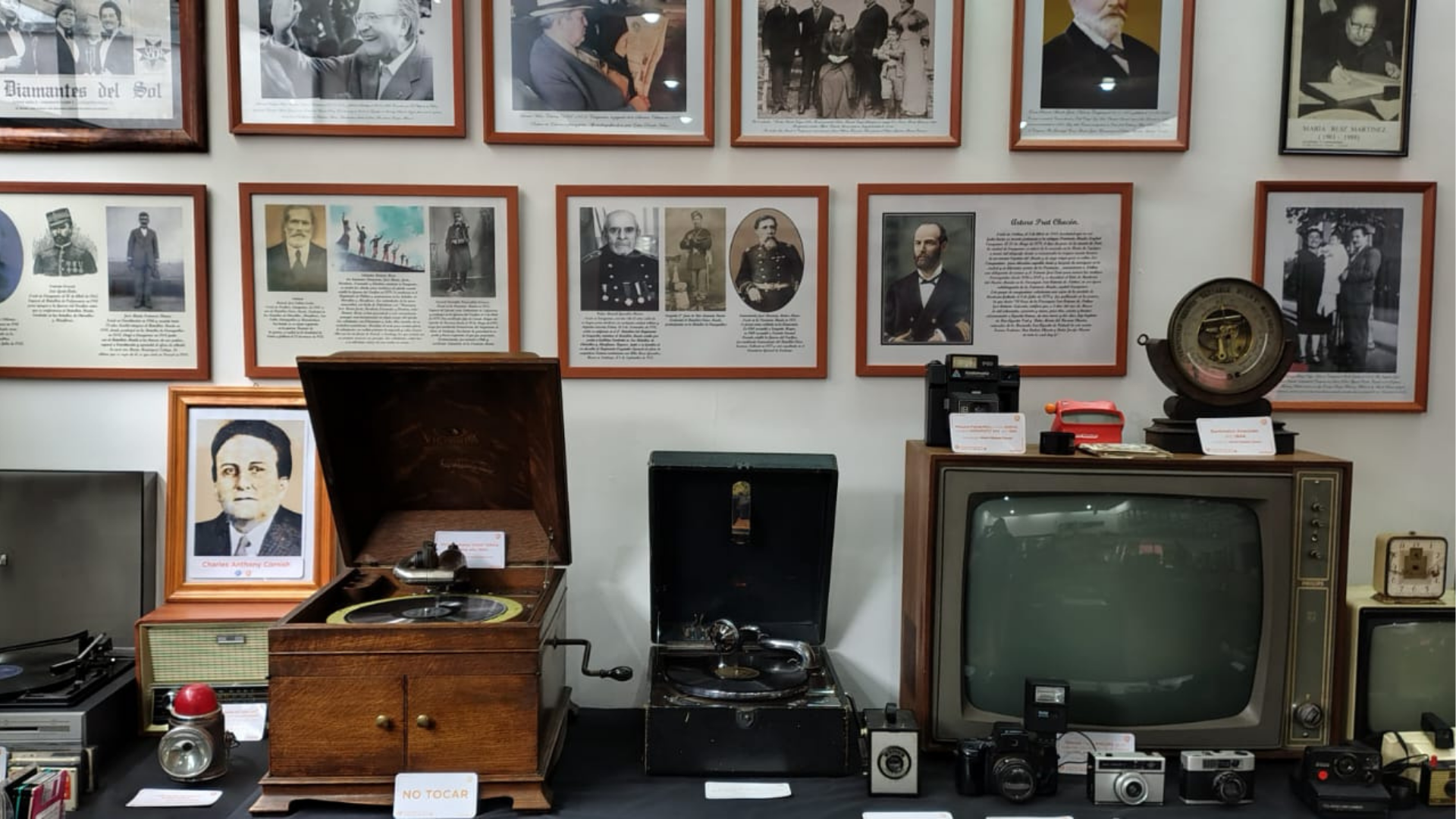 Parte de la muestra Museo Histórico y Cultural de Cauquenes