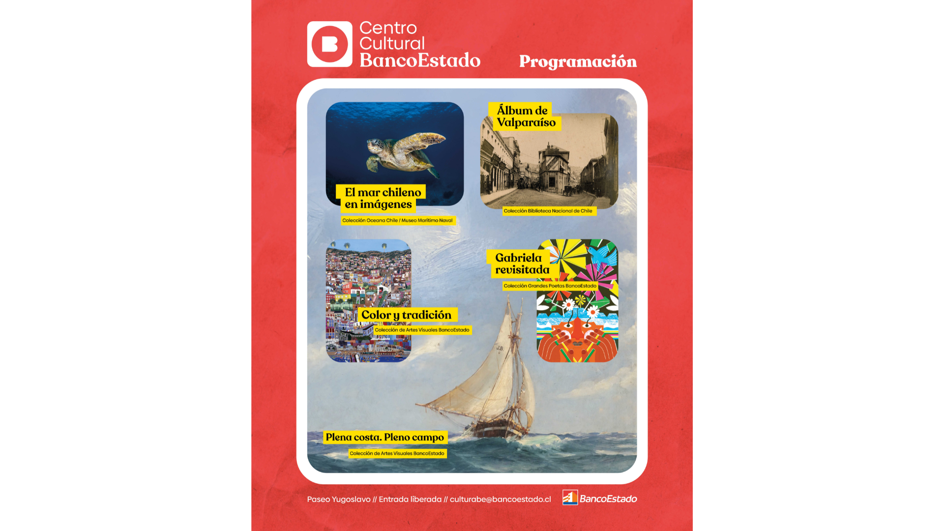 Programación Centro Cultura BancoEstado