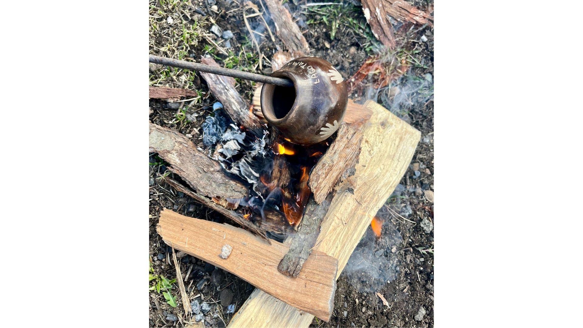Ahumado de cerámica