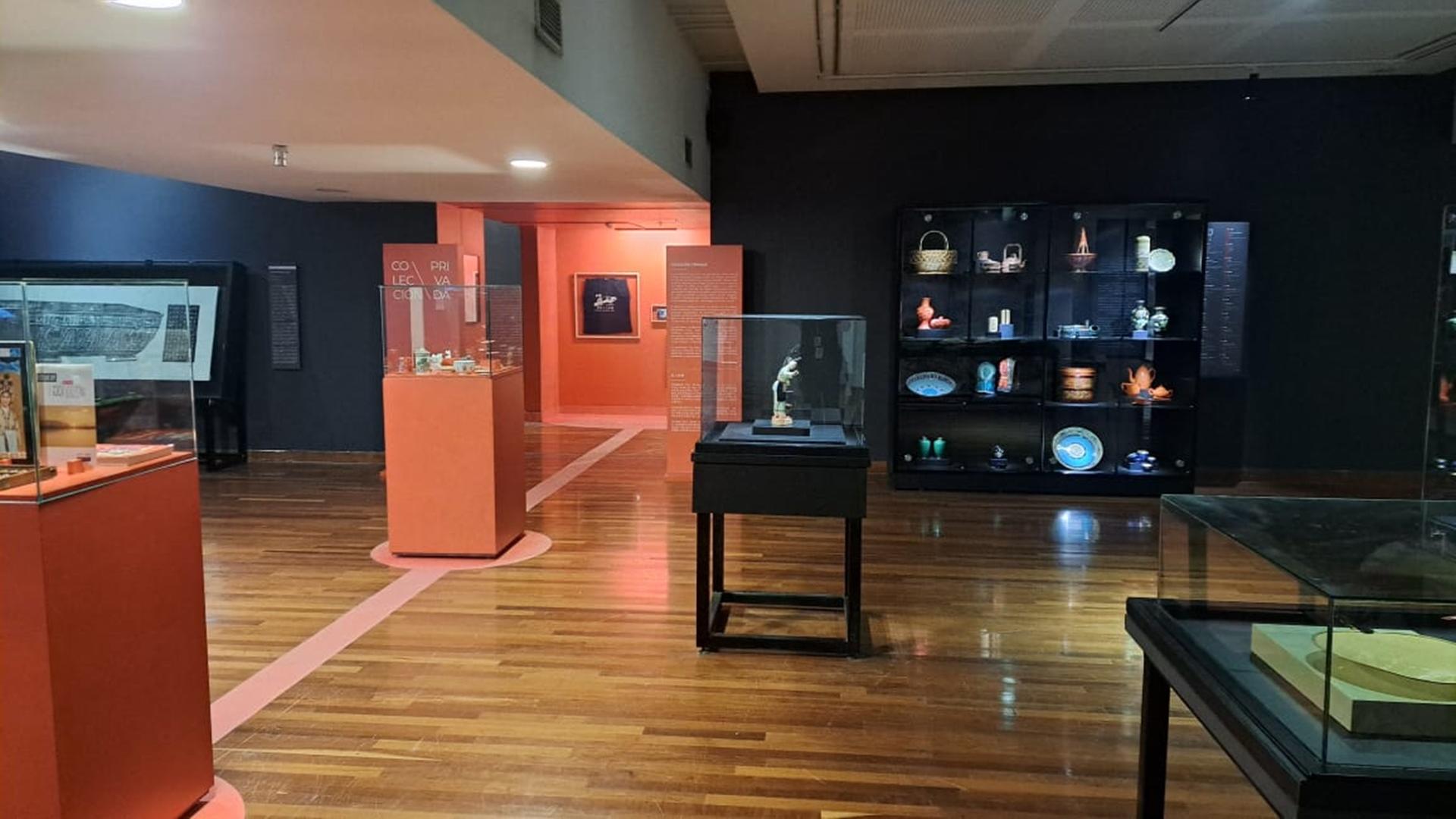 Sala de exposiciones del museo