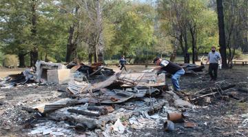Distintas organizaciones de derechos humanos e instituciones, como SERPAT Araucanía, Museo Regional Araucanía, CONAF Araucanía y PRAIS Los Ángeles realizan primeras acciones de salvaguarda del Lugar de Memoria, tras sucesivos agravios 