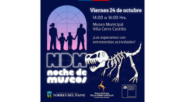 Noche de los Museos en Villa Cerro Castillo