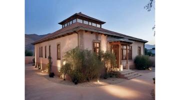 Casona proyectada post restauración