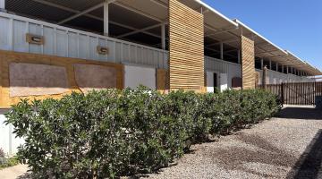 Ingreso a la Sala de exhibición arqueológica 