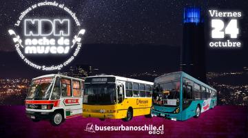 Recorrido Nocturno Busesurbanoschile.cl