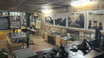 Fotografías de Purén antiguo y objetos de la época